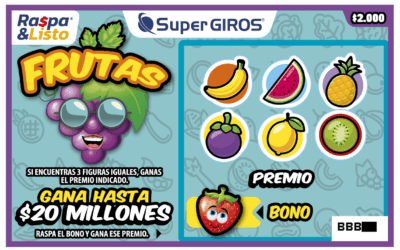 Frutas – Juego 039